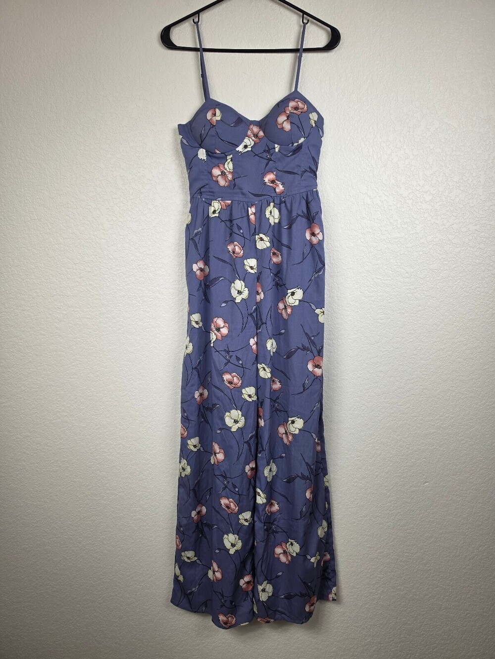 Anthropologie Band of Gypsies Floral Maxi Jumpsuit XS